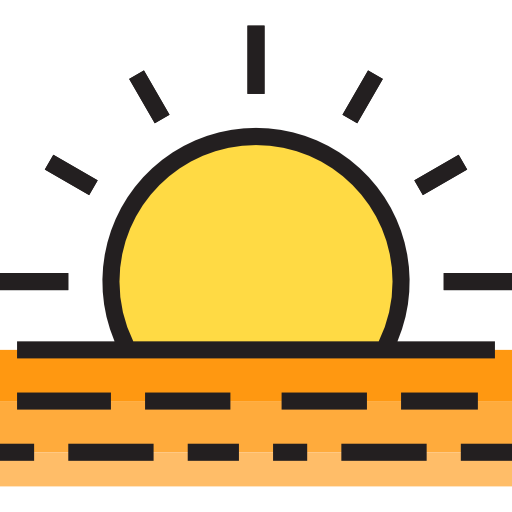 Sunset - free icon