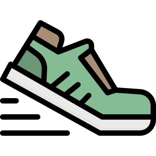 Running free icon Running free icon