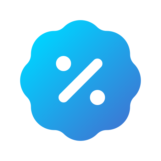 descuento icono gratis