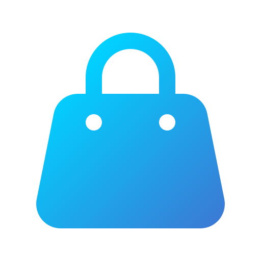 bolsa de compras grátis ícone