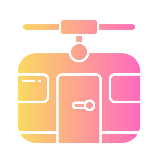 Cable car free icon
