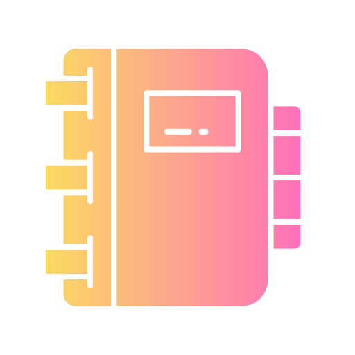 libreta de contactos icono gratis