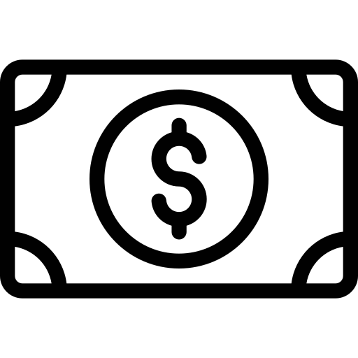 Dollar free icon Dollar free icon