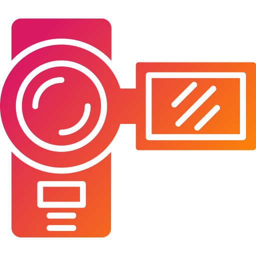 camara de video icono gratis
