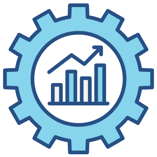 Benchmarking free icon