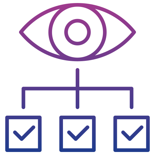 visualización de datos icono gratis