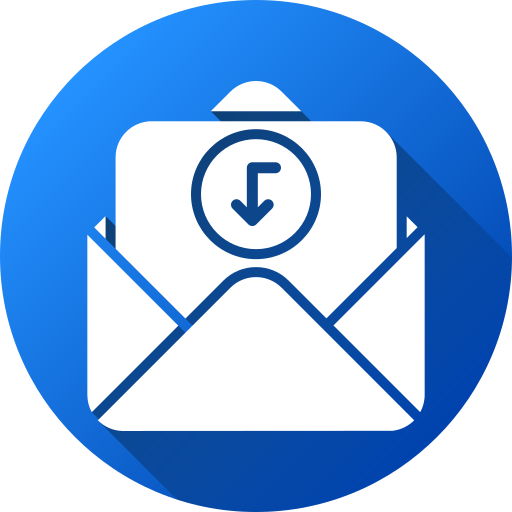 recibir correo icono gratis