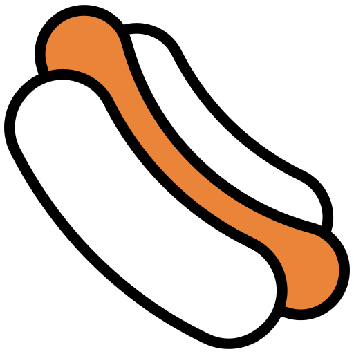 핫도그 무료 아이콘