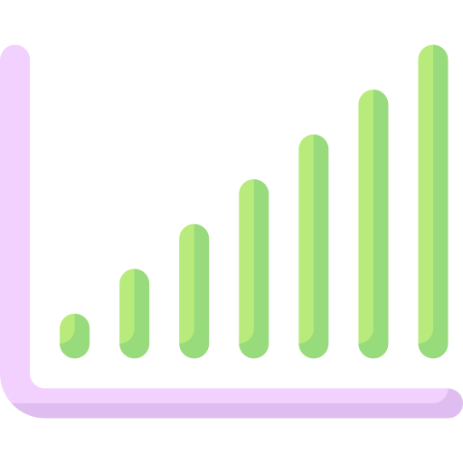 acciones de neón icono gratis