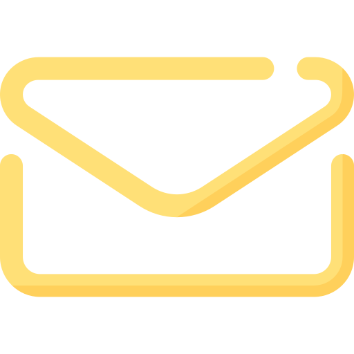 courrier néon Icône gratuit