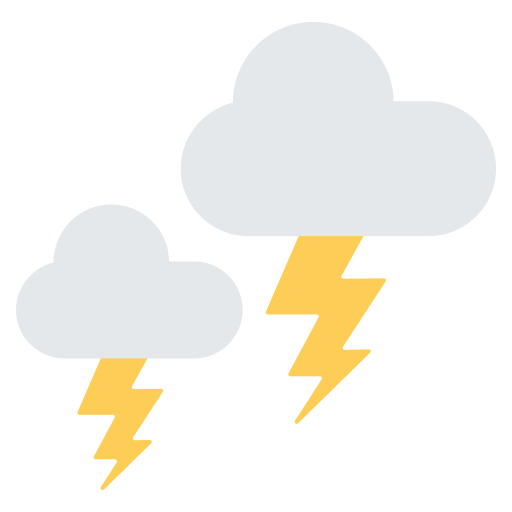 Thunderstorm - Free weather icons