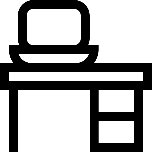 schreibtisch kostenlos Icon schreibtisch kostenlos Icon