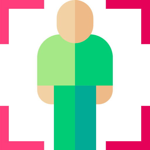 persona identificar icono gratis