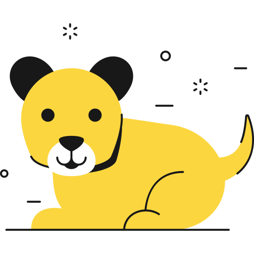 Dog free icon Dog free icon