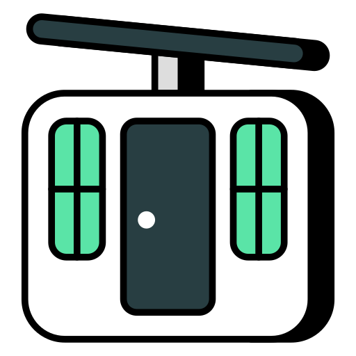 Cable car free icon Cable car free icon