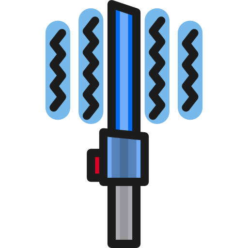 Light saber Payungkead Lineal Color icon