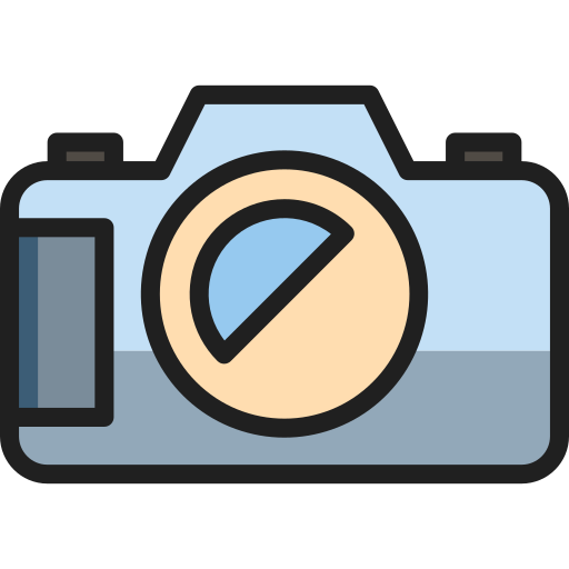 cámara fotográfica icono gratis