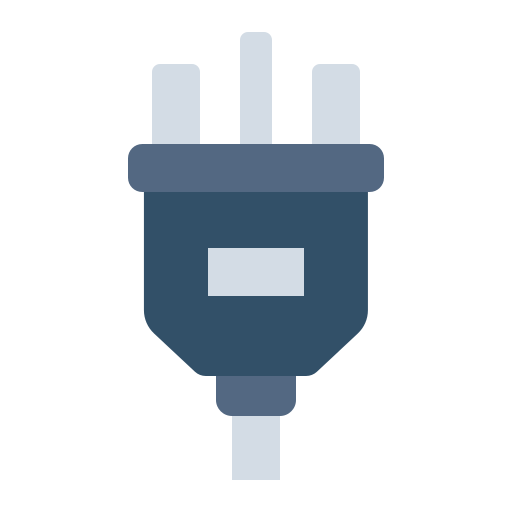 Plug free icon Plug free icon