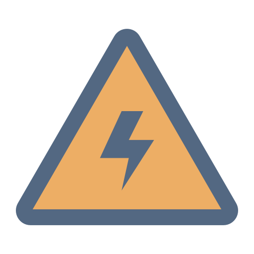 High voltage free icon High voltage free icon