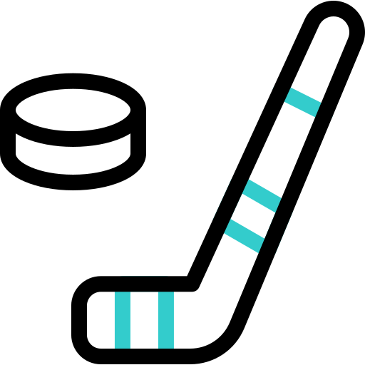 hockey sobre hielo icono gratis