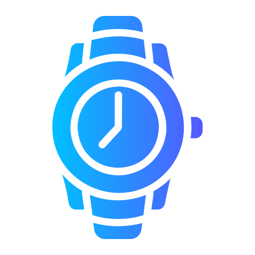 reloj de mano icono gratis