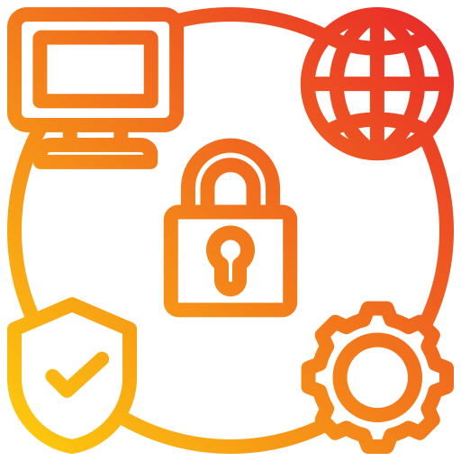 sistema de seguridad icono gratis