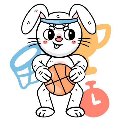 Basketball Stickers - Free sports and competition Stickers