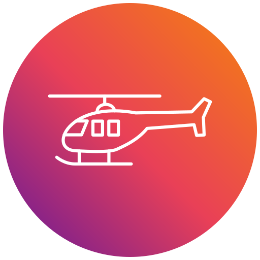 helicóptero icono gratis