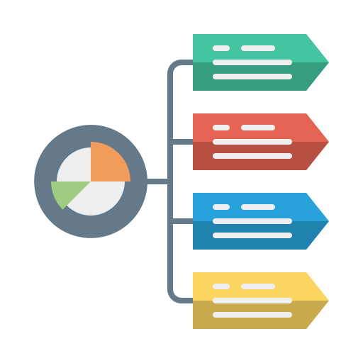 elementos infográficos icono gratis