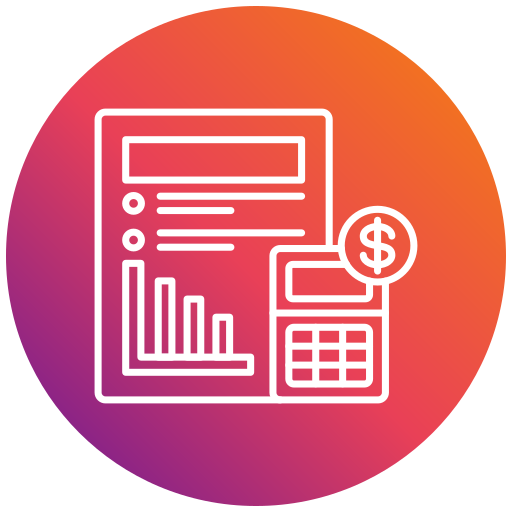 presupuesto icono gratis