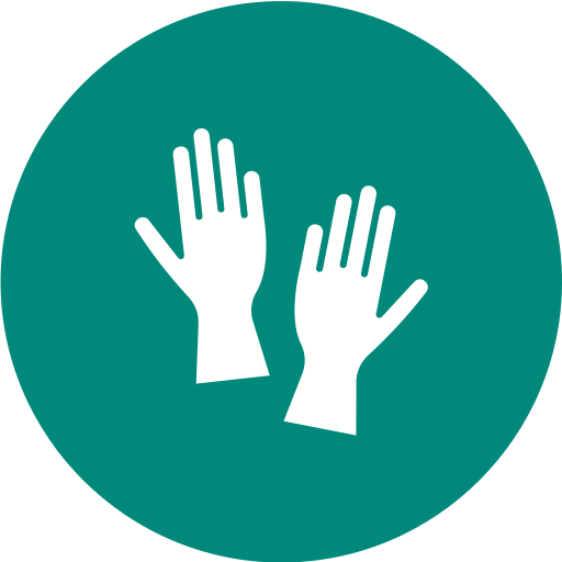 des gants Icône gratuit