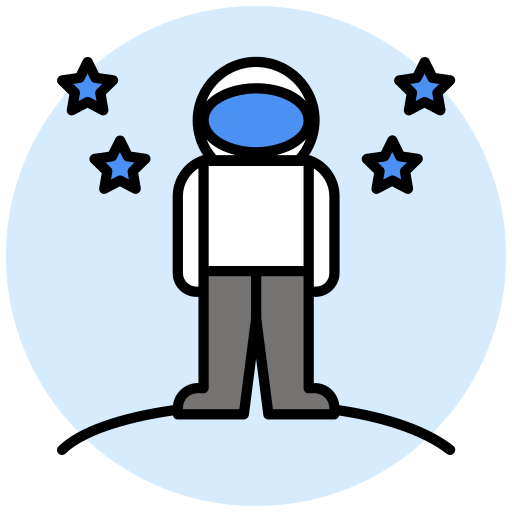 astronauta icono gratis