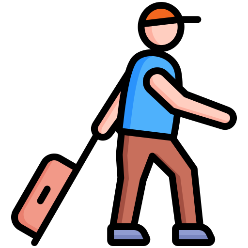 turista icono gratis