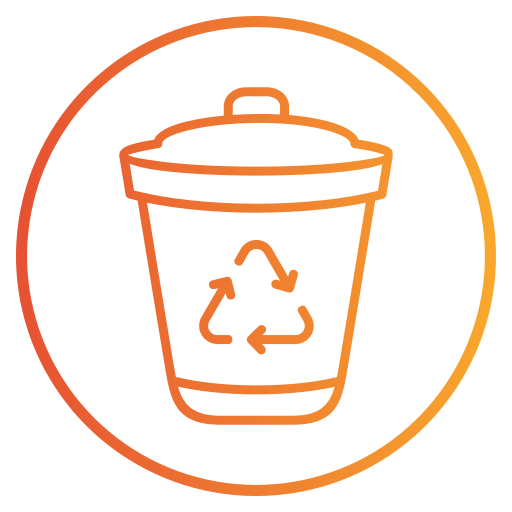 papelera de reciclaje icono gratis