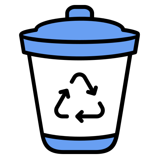 papelera de reciclaje icono gratis