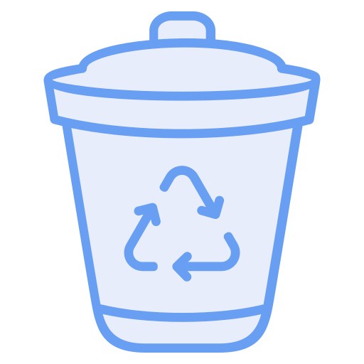 papelera de reciclaje icono gratis