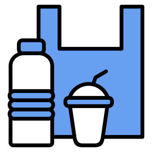 Plastic - Free signaling icons