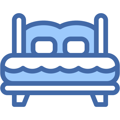 cama matrimonial icono gratis