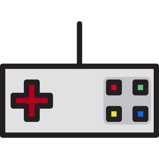 Game controller Payungkead Lineal Color icon