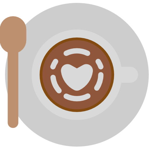 latté icono gratis