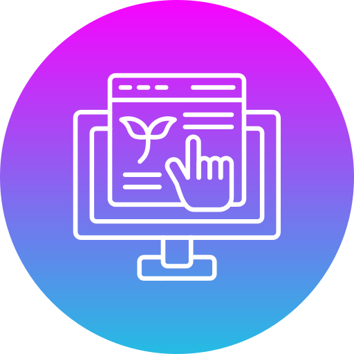 contenido orgánico icono gratis