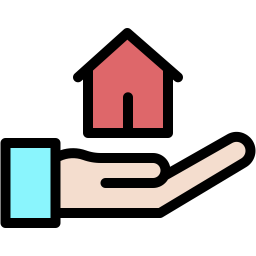 comprar casa grátis ícone
