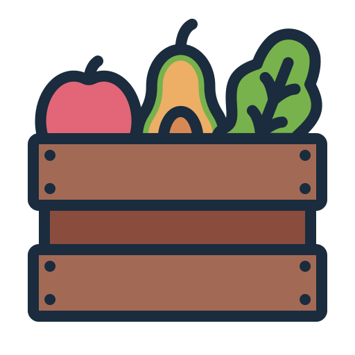 Vegetable box - Free food and restaurant icons