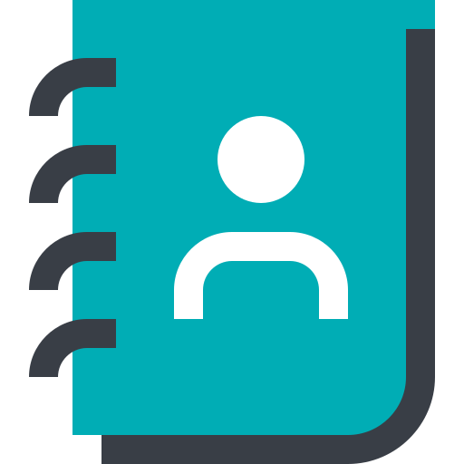 Контакты бесплатно иконка