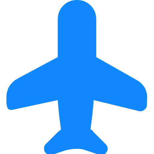 avión icono gratis