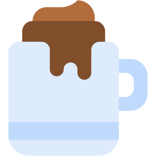 chocolate caliente icono gratis