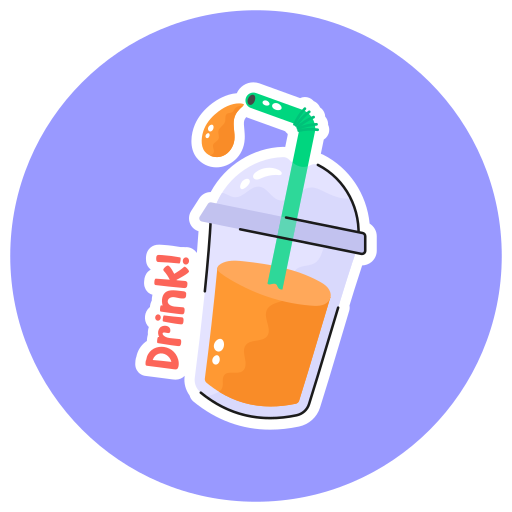 Juice free sticker Juice free sticker