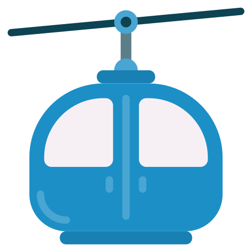 teleférico icono gratis