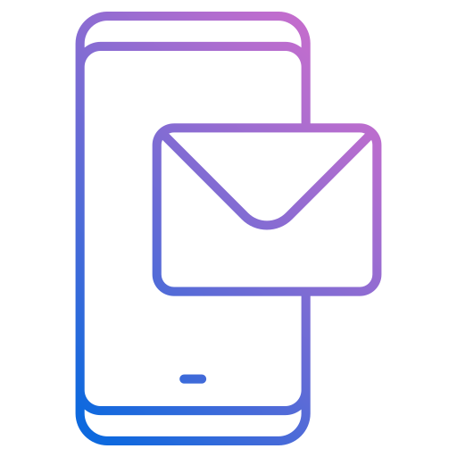 correo móvil icono gratis