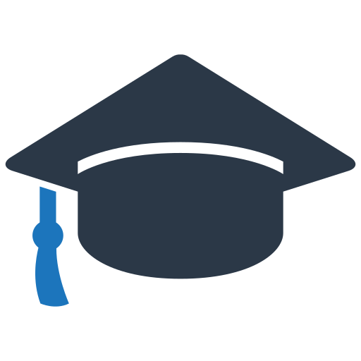 graduación icono gratis